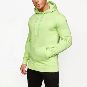 Sweat-shirts à capuche personnalisés pour hommes, en tissu polaire, avec poche avant, 100% coton, séchage rapide, respirant, vêtements décontractés d'hiver, vente en gros - Product Image 3