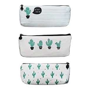 Navrit Creation Ladies Fashionable Cosmetic Bags Makeup Bags Zipper Floral Jacquard Woven Clutch Hand-held Canvas Cotton Lining - Product Image 1