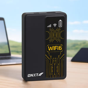 <span class=keywords><strong>Sim</strong></span> Kartlı 4G Router, Taşınabilir Mobil Router, 4G Wifi Router, <span class=keywords><strong>Sim</strong></span> Kartlı 10000mAh USB Type-C WiFi6 CE DNXT M20 - Product Image 1