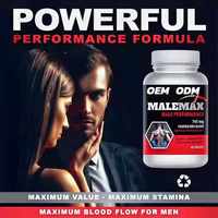 Capsules de Maca OEM/ODM pour le soutien énergétique et l'amélioration des performances masculines, capsules à base de plantes pour stimuler la vitalité masculine