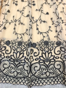 Ensemble tendance prêt-à-porter en faux georgette brodé de sequins avec pantalon en micro-soie et dupatta, costume de soirée rembourré (DD 1277) - Product Image 6