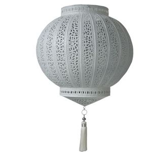 Lámpara de Hierro Estilo Marroquí OEM ODM con Patrón Jali, Lámpara Decorativa de Metal para Proyectos de Iluminación Interior y Exterior - Product Image 3