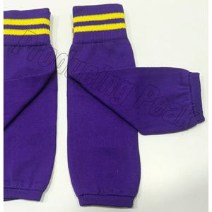 Chaussettes de sport unisexes pour le football et le football Manches sans pied Logo personnalisé Protection antidérapante des jambes et des mollets pour l'exercice en plein air Automne - Product Image 5