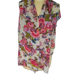 Elegante bufanda de algodón con estampado floral para mujer – Ligera, suave, transpirable y con estilo, accesorio de moda para el día a día para todas las estaciones - Product Image 3