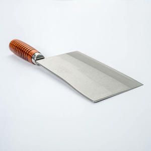 Couteau de cuisine JAYA MATA JM284 avec manche en bois, hachoir à os en acier inoxydable, couteau à viande robuste, 7-3/4 pouces - Product Image 2