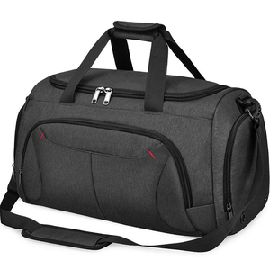 Sac de sport grande capacité avec logo personnalisé, bagage de voyage léger, sac de gym avec compartiment sec et humide - Product Image 1