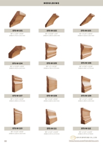 กรอบไม้ป็อปลาร์รักษ์โลก ทนความชื้น สำหรับตกแต่งภายในบ้าน ดีไซน์ทันสมัย - Product Image 2