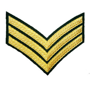 Fabricante de Chevrons, Venta al por Mayor de Chevrons de Alta Calidad, Insignia de Poliéster 100% Chevron, Bajo Costo y Servicio OEM - Product Image 6
