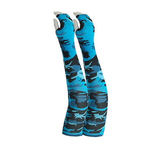 Red Black Gray Camouflage Print <b>Knee</b> <b>High</b> <b>Socks</b> Unisex Adult Spandex Polyester Quick Dry Sublimation Transfer Print - Product Image 4