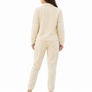 Conjunto deportivo de chándal para mujer de marca privada, ropa deportiva a juego para aeropuerto, venta al por mayor, proveedor de fábrica OEM - Product Image 3