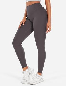 High Waisted Seamless Yoga <b>Leggings</b> V Back <b>Scrunch</b> <b>Butt</b> Lifting Full Length Workout Pants for Gym - Product Image 6