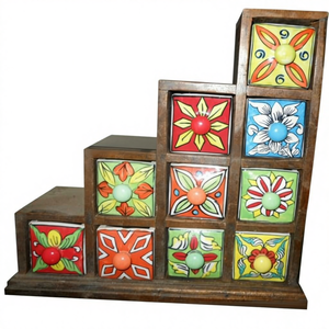 Meubles de rangement en céramique et en bois pour une organisation et une accessibilité efficaces par decor world expo - Product Image 5