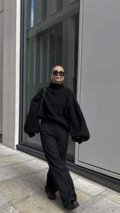 Hoodie utilitaire court avec ceinture, style cargo, pour le streetwear, à taille ajustable - Product Image 3