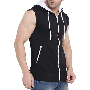Vêtements d'entraînement personnalisés pour hommes, sweats à capuche de sport, fournisseur de tissus extensibles de qualité supérieure, fabrication de vêtements de fitness pour hommes. - Product Image 6