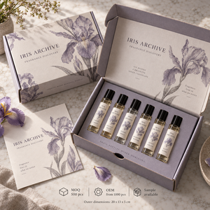 Boîte d'emballage en carton ondulé personnalisée pour la découverte de parfums IRIS - Product Image 6