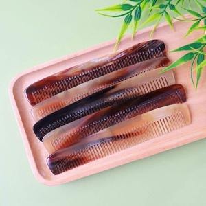 Peigne à cheveux en corne de buffle personnalisable, produit naturel traditionnel fait main par madiha art and crafts - Product Image 6