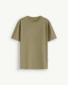 Camiseta de Manga Corta para Hombre, Tejido Transpirable, Corte Slim Fit, Ecológica, con Espacio para Personalizar, Algodón, Poliéster y Spandex - Product Image 1