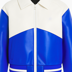 Ready To Ship ZPB PU Leather Bomber Varsity <b>Jacket</b> High Quality Stylish Racer <b>Jacket</b> Custom Greek Sorority & Fraternity Apparel - Product Image 4