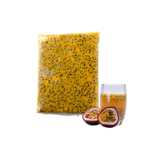 Export Quality Best Selling Vietnam Manufacturer Supply Frozen Passion Fruit Without Seeds Packed in 5kg <b>Bag</b> - Product Image 1