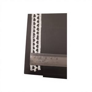 Encaje Crosiya de calidad premium con elegante diseño de crochet hecho a mano para prendas étnicas y de moda. - Product Image 1