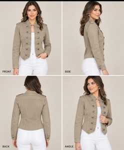 Chaqueta Vaquera Vintage de Diseño Único para Mujer, Chaqueta Vaquera Retro de Moda, Chaqueta Casual a la Moda Disponible en Fábrica - Product Image 5