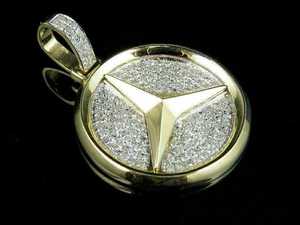 Colgante de Moissanita en Forma de Estrella, Plata 925, Oro Sólido de 18K, Totalmente Cubierto de Diamantes, Amuleto de Lujo, Joyería Unisex - Product Image 5