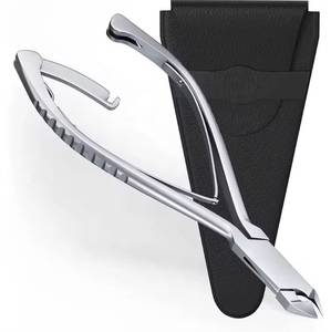 Professional Stainless Steel <b>Nail</b> <b>Clipper</b> 15mm Flat Jaw Wide Opening Sharp Blade <b>for</b> <b>Thick</b> <b>Toe</b> <b>Nails</b> Adult Use - Product Image 1