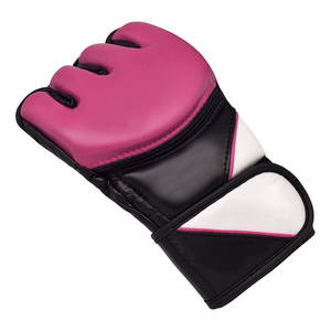 Gants de MMA demi-doigts de qualité supérieure avec poignées, légers et respirants pour l'entraînement en salle, le sparring et l'utilisation sportive professionnelle - Product Image 6