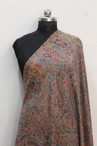 Paisley Print Shawl Scarf <b>Wrap</b> Floral Pattern Traditional Hijab Cape for Daily Wear - Product Image 4