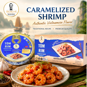 RiCanCook Crevettes noires vietnamiennes cuites en sauce savoureuse, repas prêt à manger, 500g, boîte halal - Product Image 5