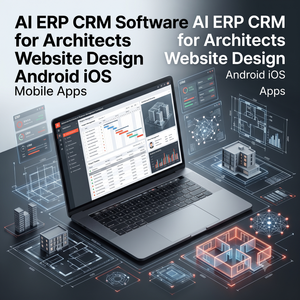 ซอฟต์แวร์ AI ERP CRM สำหรับสถาปนิก การออกแบบเว็บไซต์ แอปพลิเคชันมือถือ Android iOS ปลั๊กอิน WordPress Shopify ซอฟต์แวร์อีคอมเมิร์ซ AI - Product Image 2