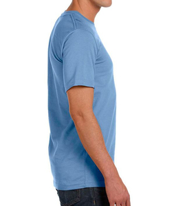 T-shirt personnalisable en coton tricoté 100 % respirant et à séchage rapide pour homme, motif uni, haute qualité, le plus vendu - Product Image 4