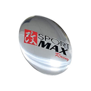 Emblème de pare-chocs et badge de garde-boue en alliage de zinc OEM de haute qualité pour autocollants de carrosserie, badges modèle TW - Product Image 2