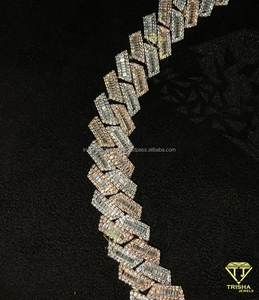 Diamantes Moissanite VVS en Plata de Ley 925, Corte Redondo y Esmeralda, Aprobados por Probador de Diamantes, Joyería Personalizable - Product Image 3