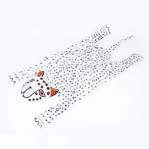 Ensemble de tapis en feutre animalier jaune Feltandwool - Product Image 2