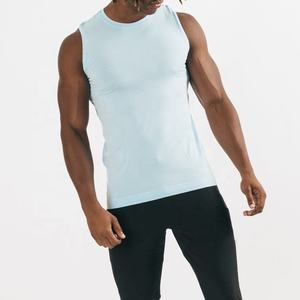 Wholesale <b>Men</b> Custom Logo <b>Tank</b> <b>Top</b> Custom Breathable Gym Puff Print Running Fitness Wear Sleeveless Customized <b>Men</b> <b>Tank</b> <b>Top</b> - Product Image 5