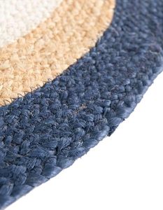 Eco Friendly Hand Braided Jute & Cotton Area Rugs Non-Slip Custom <b>Floor</b> Carpet for Living Room Camping & Prayer Use - Product Image 2