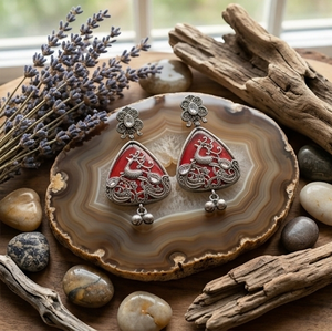 จี้รูปพระจันทร์เสี้ยวประดับทับทิม DIVYORO - Product Image 4