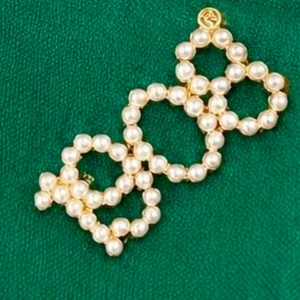 Pearl SLIIV 1908 <b>Pin</b> Elegant <b>Brooch</b> for Women Decorative Lapel Badge Fashion Jewelry Pearl Letter <b>Pin</b> Gift Accessory for Blazer - Product Image 5