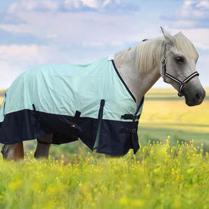 Fabricant OEM, prix compétitif, couvertures pour chevaux en polyester de haute qualité, résistantes, imperméables, respirantes, pour la course, utilisables en hiver. - Product Image 5