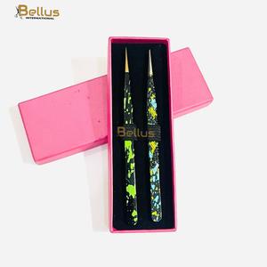 Bellus International Professional Straight Lash Tweezers Stainless Steel Smooth Tip Durable Storage Box Custom Logo Tool Set - Product Image 6