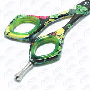 Cizalla de acero inoxidable para el cuidado de la belleza, herramienta personalizada de acero 440C, juego de tijeras de corte de pelo para peluquero, calidad de salón - Product Image 2