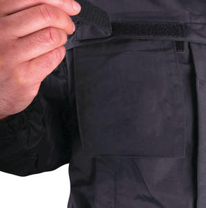 Veste de sécurité réfléchissante imperméable et légère pour homme, logo personnalisé, service OEM, respirante, 100% polyester, hiver - Product Image 4