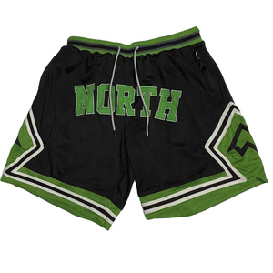 Shorts de sport personnalisés en maille écologique, respirants, légers, taille haute, séchage rapide, avec cordon de serrage, pour l'entraînement en salle de sport, pour hommes - Product Image 1