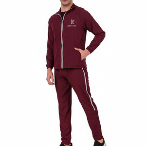 Wholesale New Design <b>Top</b> Selling Cheap Price Men <b>Zipper</b> Tracksuit Training Wear Breathable Men <b>Zipper</b> Tracksuit For Online Sale - Product Image 1