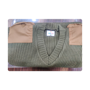 Pull en laine pour homme, manches longues, durable, uniforme de travail chaud, vente en gros - Product Image 6