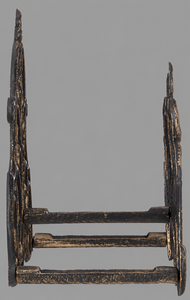 Vintage <b>Cast</b> Iron Garden Hose Holder Wall Mounted Decorative Hose Hanger Rack Outdoor Water Pipe Organizer Rustic Antique Scroll - Product Image 4