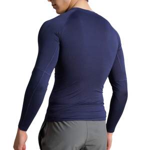 Custom Mens <b>Long</b> <b>Sleeve</b> <b>Compression</b> <b>Shirt</b> Cool Dry Athletic Workout Running Gym Base Layer Rash Guard OEM Wholesale - Product Image 5