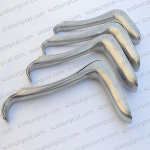 Espéculo Vaginal Profesional Kristeller de Acero Inoxidable con Doble Hoja Superior e Inferior, Instrumento Ginecológico - Product Image 3