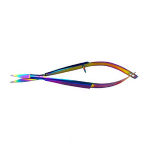 Tijeras Oftálmicas Quirúrgicas Castroviejo de Titanio Multicolor Premium de 4.5 Pulgadas, Rectas, para Microcirugía Ocular Manual - Product Image 5